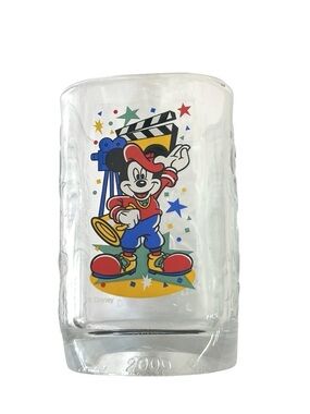 Disney Millennium Disney Studios Glasses Vintage $22 for set of two